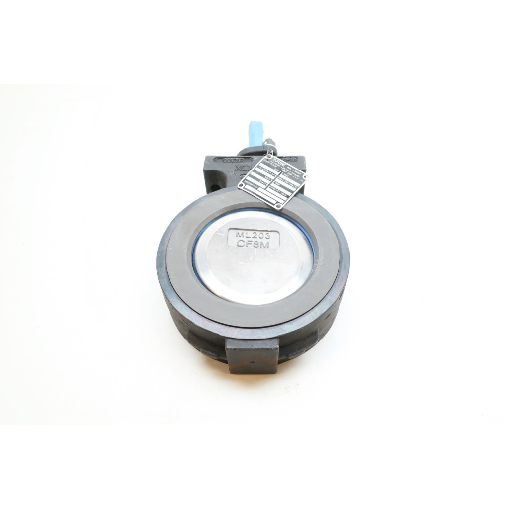 Tufline 95C025 Butterfly Valve Steel 150 Stainless Wafer 4in
