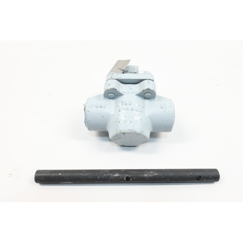 Tufline 066 FT Manual Plug Valve 150 1in Npt