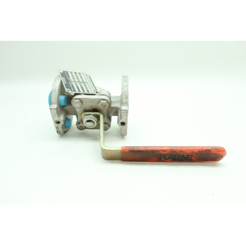 Tufline 067 Flanged Iron Plug Valve 150 1/2in