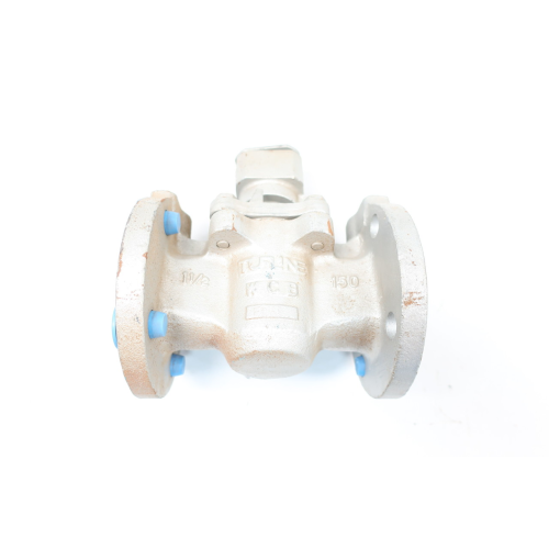 Tufline 067 Manual Flanged Plug Valve 1-1/2in 150 Steel