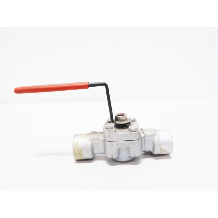 Tufline 166SW Socket Weld Manual 150 Steel 3/4in Plug Valve