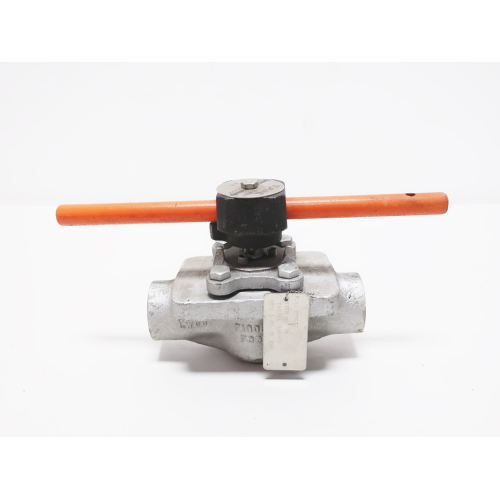 Tufline 0366 Socket Weld Manual 150 Steel 1in Plug Valve