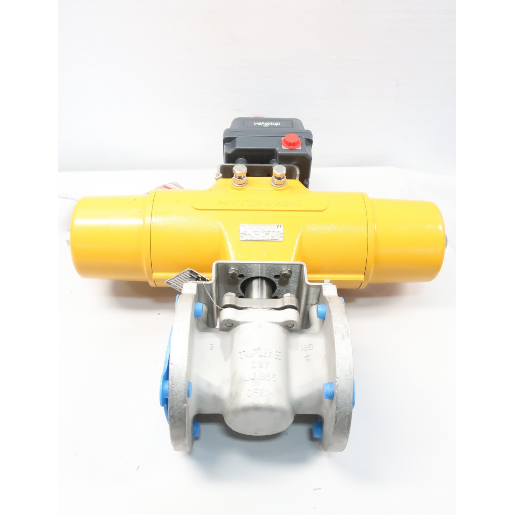 Tufline 067XT Pneumatic Stainless Flanged Control Valve 150 3in