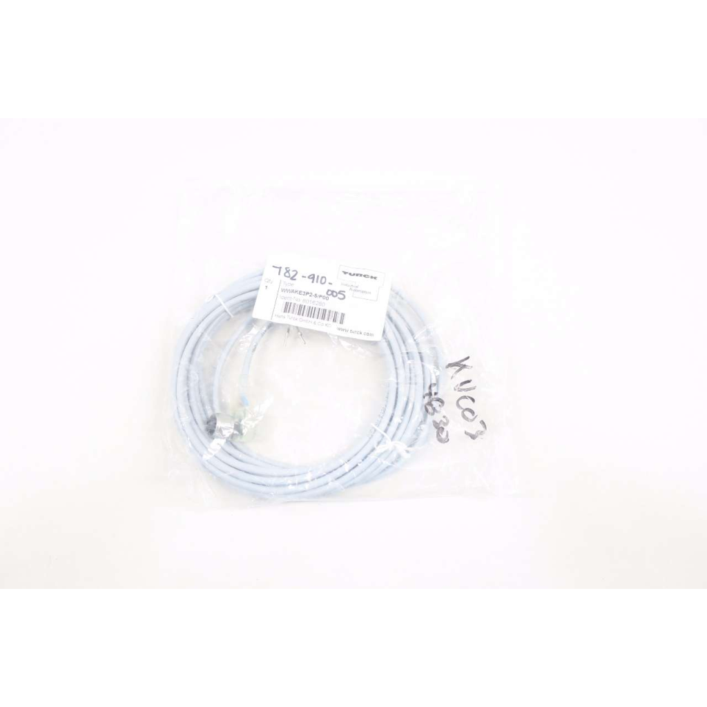 Turck WWAKE3P2-5/P00 Right Angle Sensor Cableassembly