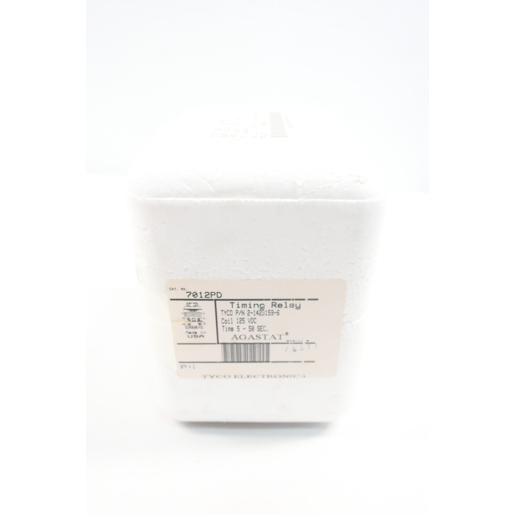 Tyco 7012PD Agastat Time Delay Relay 5-50sec 125v-dc