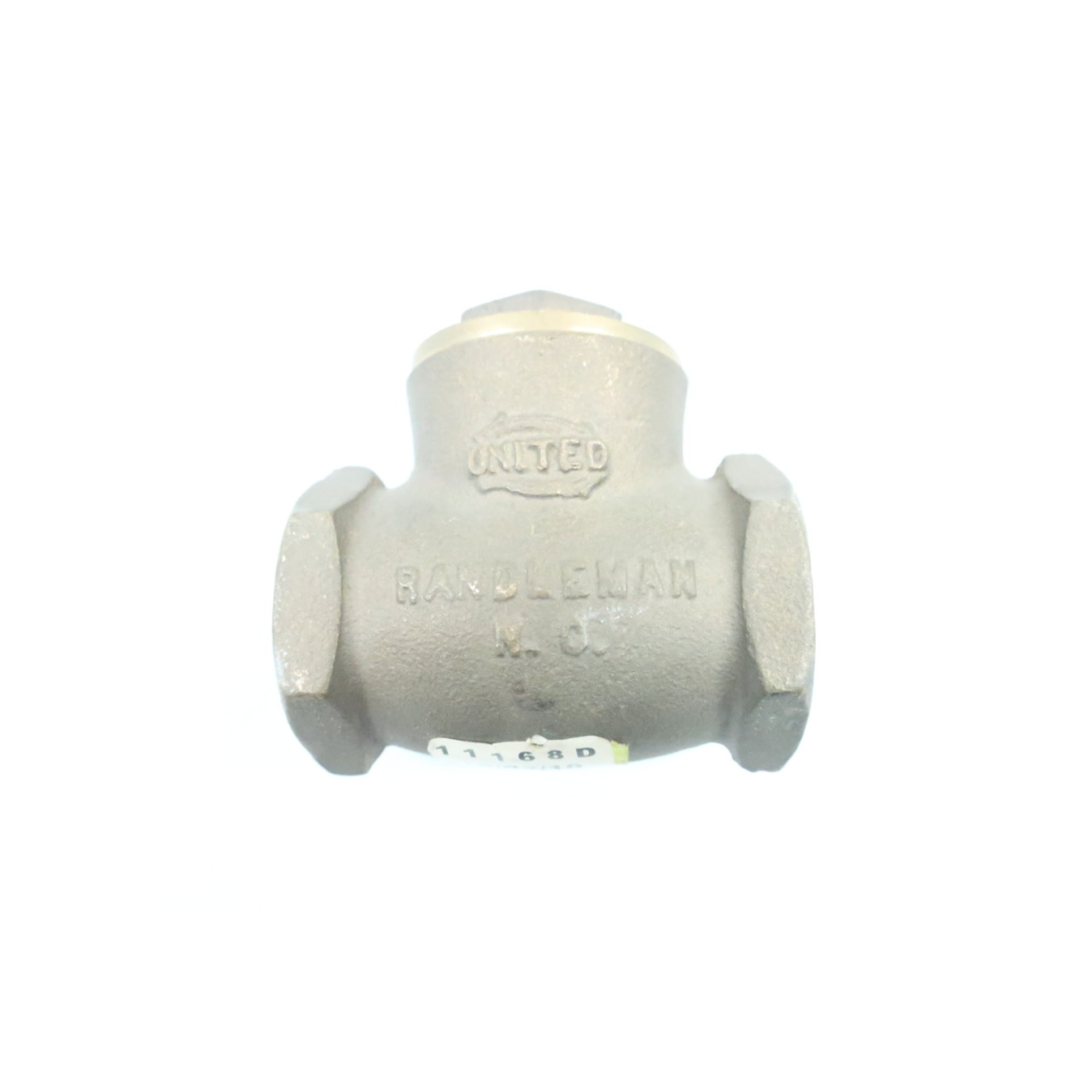 United 11168D Randleman Swing Gate Check Valve 200wog 1-1/4in Npt