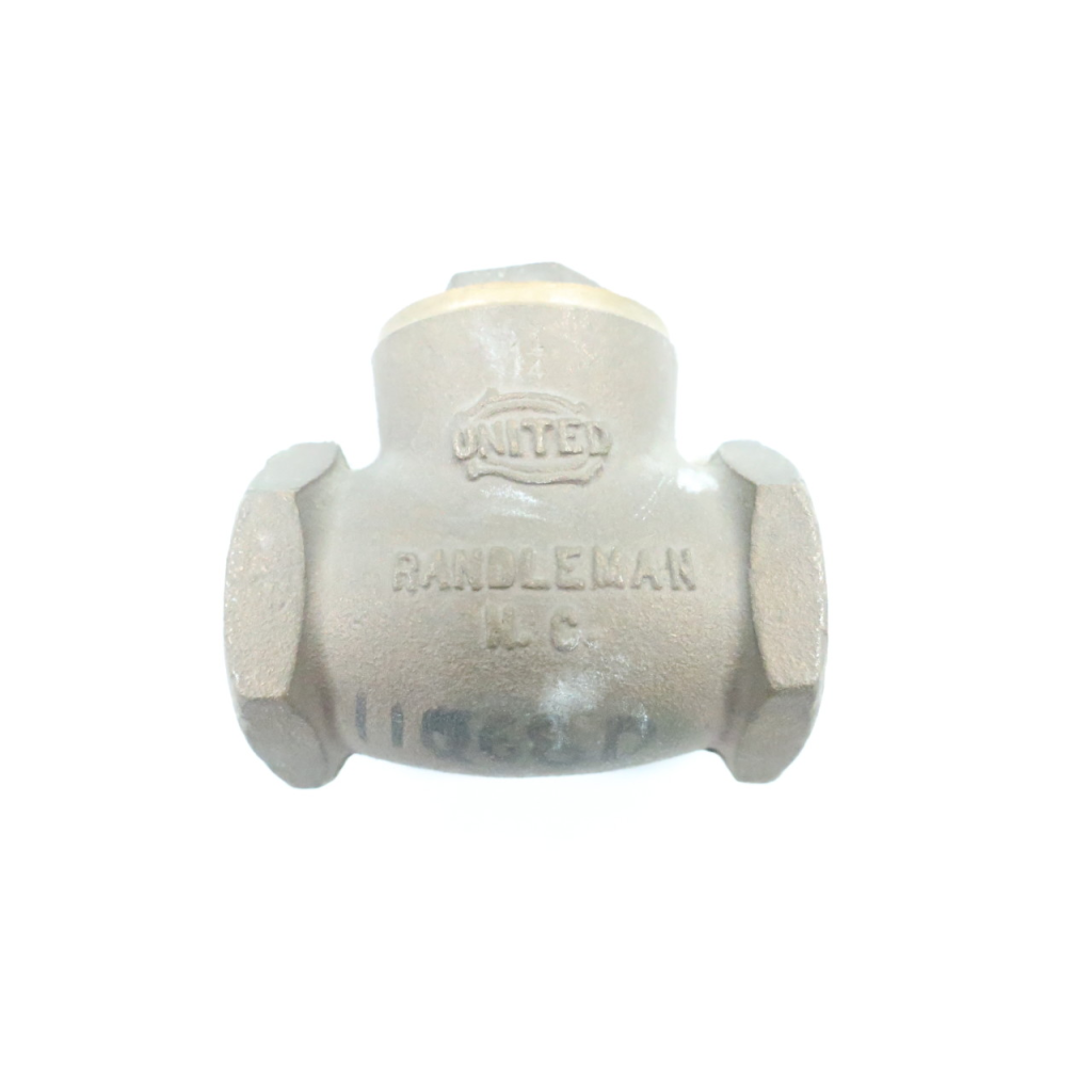 United Randleman Bronze Swing Gate Check Valve 200wog 1-1/4in Npt