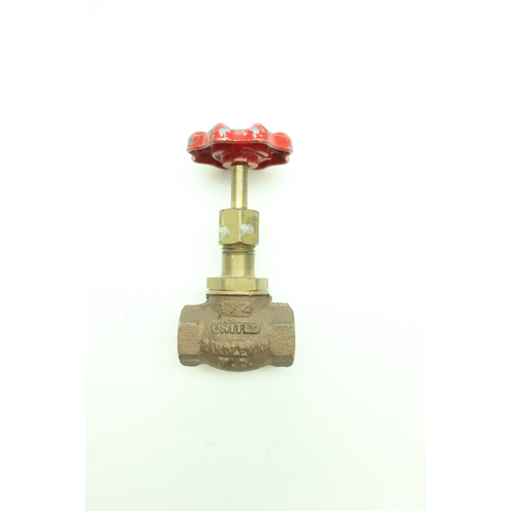 United Randleman Manual Bronze Threaded Globe Valve 125 1/4in Npt