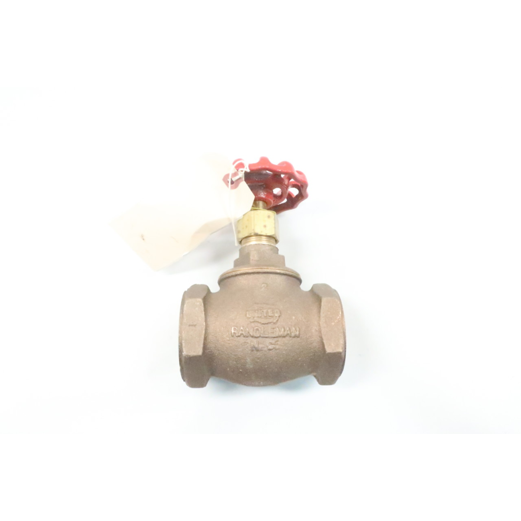 United Randleman 125SUL Manual Brass Globe Valve 2in Npt