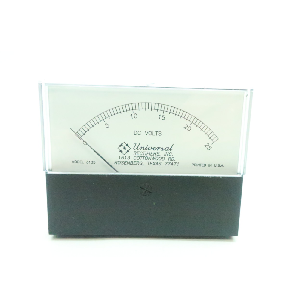 Universal 3135 Voltmeter 0-25v-dc