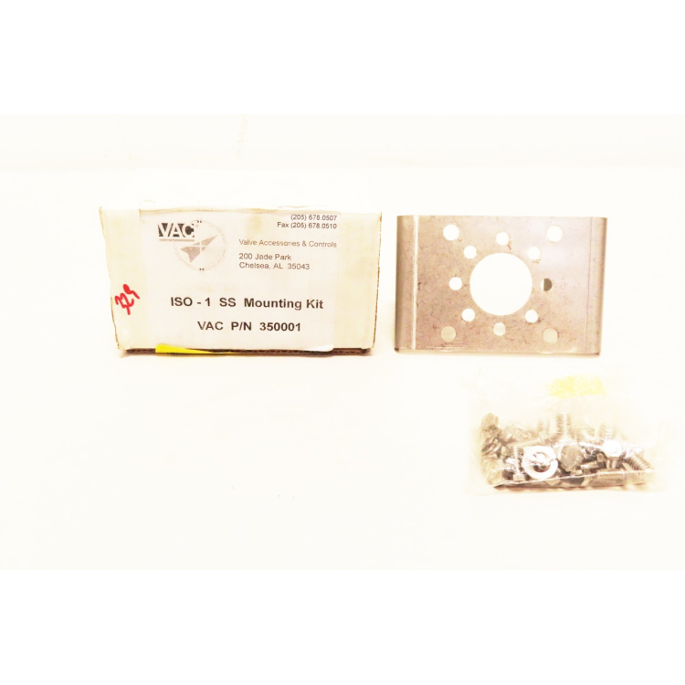 Vac 350001 Iso-1 Valve Actuator Mounting Kit Stainless