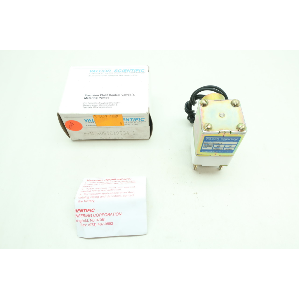 Valcor SV51C19T34-1 Solenoid Valve 115v-ac 1/4in Npt
