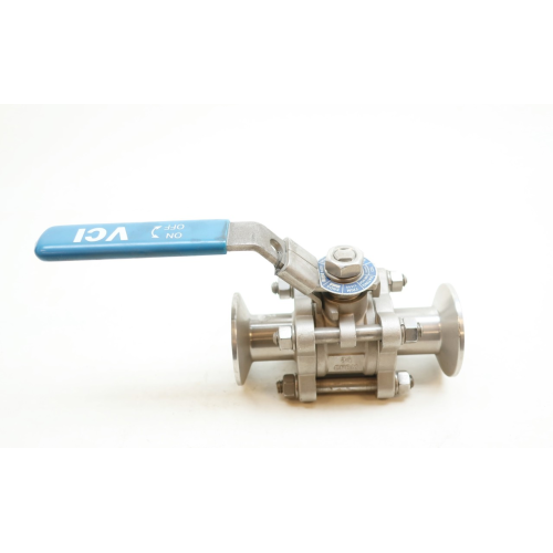 Vci 202FB PS Ball Valve Manual Stainless Tri-clamp 3/4in