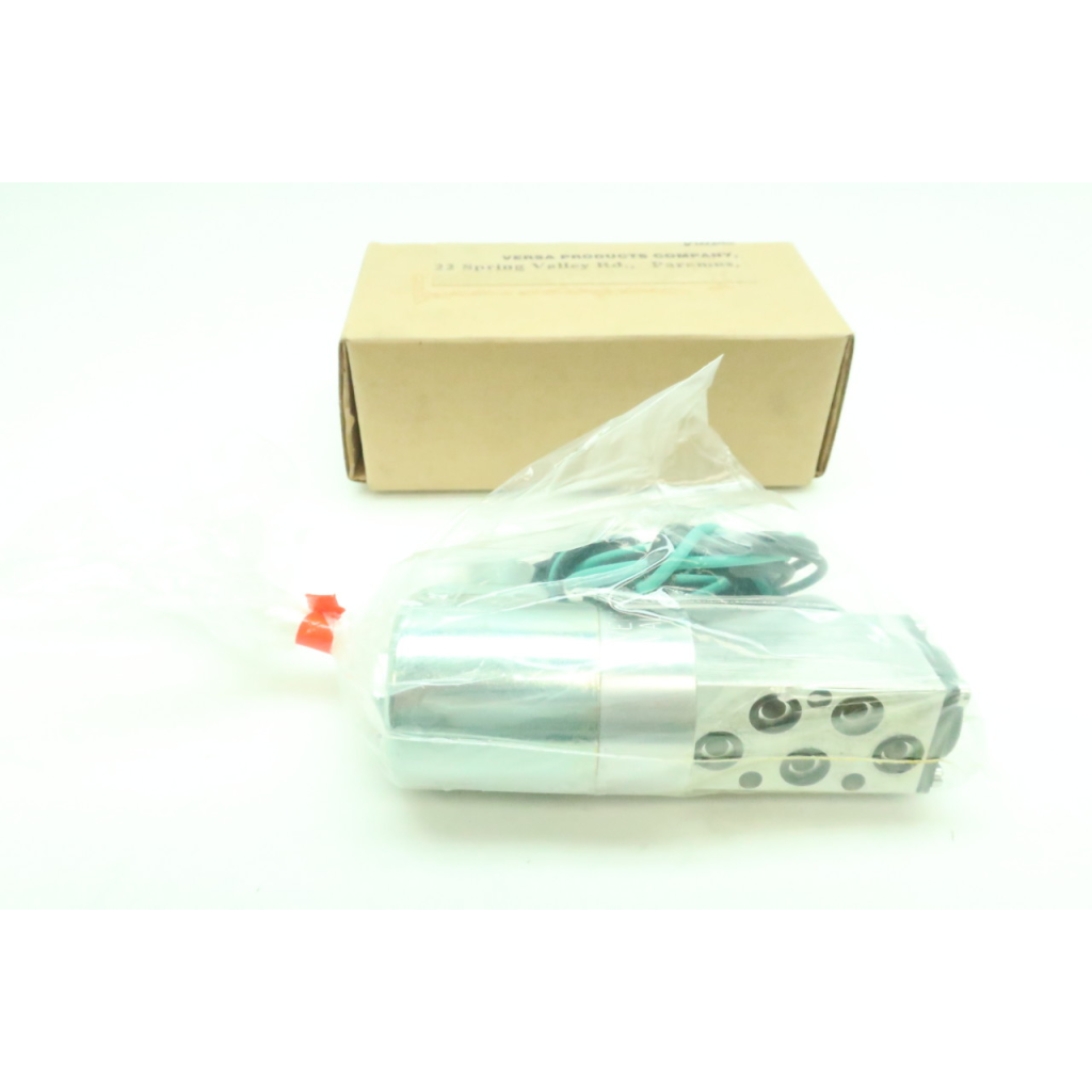 Versa ASG-4232-MAE-A120 4-way Solenoid Valve 120v-ac