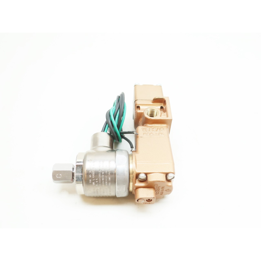 Versa VSG-3321-G-H-XX-A120 175psi 40min 120v-ac 1/4in Npt Solenoid Valve