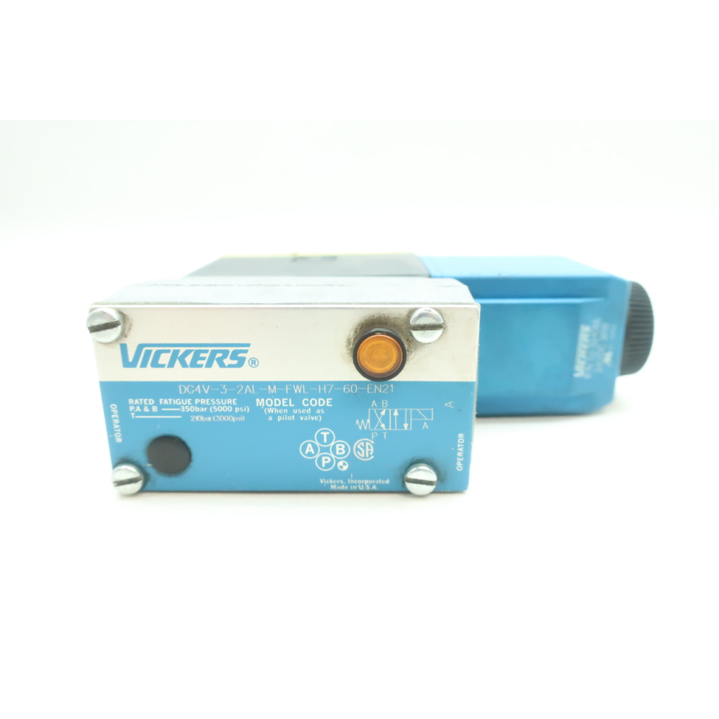 Vickers DG4V-3-2AL-M-FWL-H7-60-EN21 Hydraulic Directional Control Valve 24v-dc