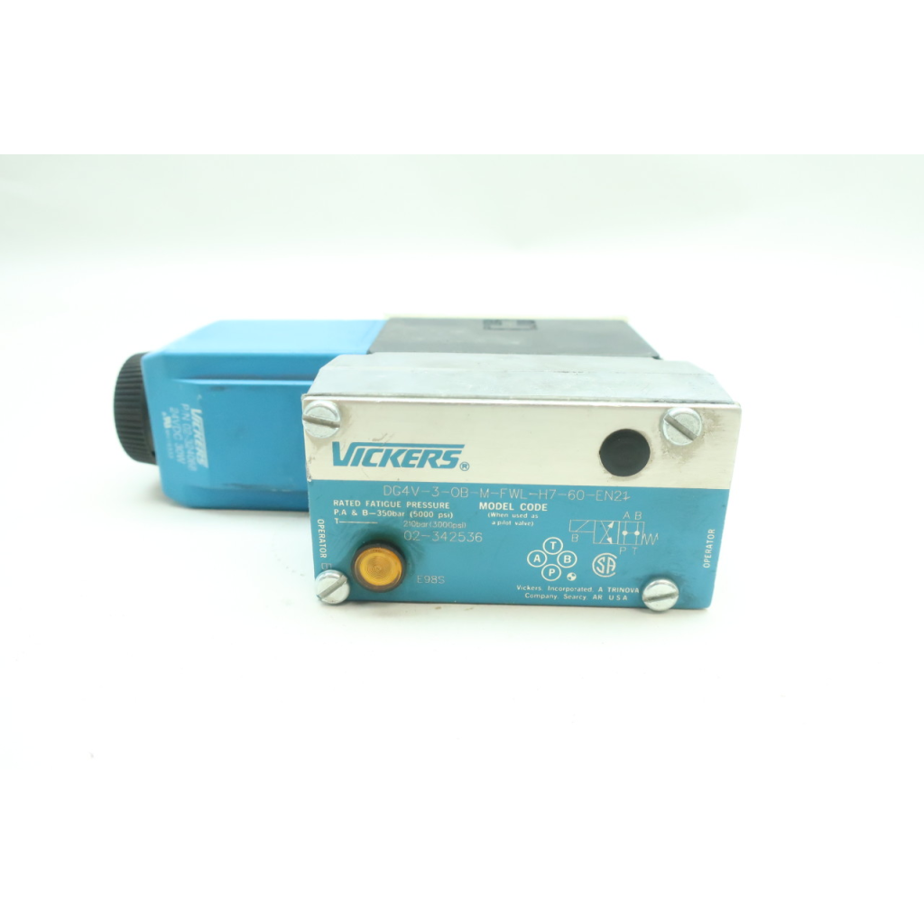 Vickers DG4V-3-OB-M-FWL-H7-60-EN21 Hydraulic Directional Control Valve 24v-dc