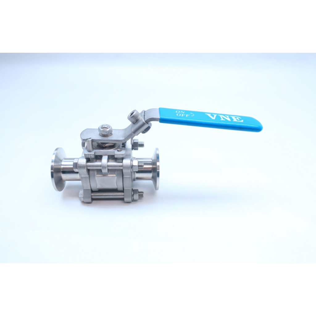 Vne Manual Stainless Tri-clamp Ball Valve 1in
