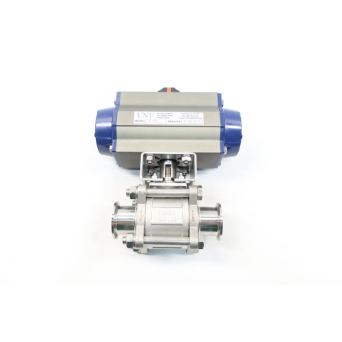 Vne Pn75sr Pneumatic Stainless Tri-clamp Ball Valve 1-1/2in 1000wog