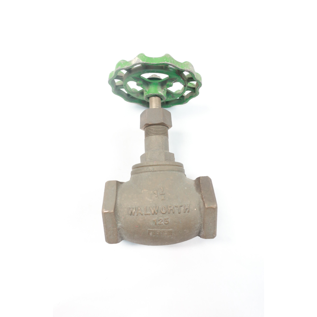 Walworth 3095 Manual Brass Globe Valve 1/2in Npt