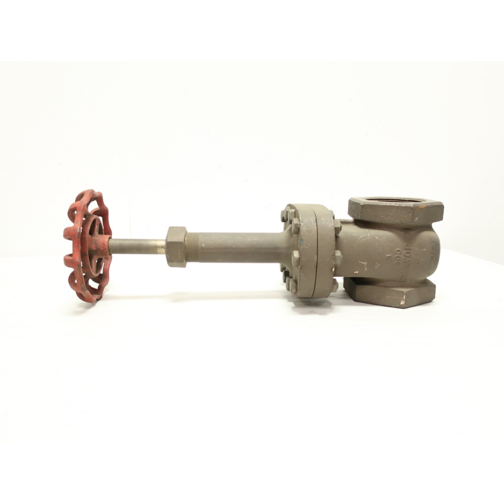 Walworth 48 Manual 300 Brass Threaded 3in Npt Wedge Gate Valve