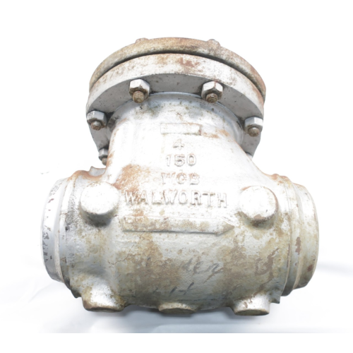 Walworth 5341WE Swing Gate 150 Steel Butt Weld 4in Check Valve
