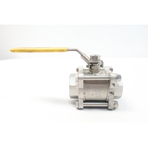 Warren 1030C Manual Stainless Ball Valve 1-1/2in Npt