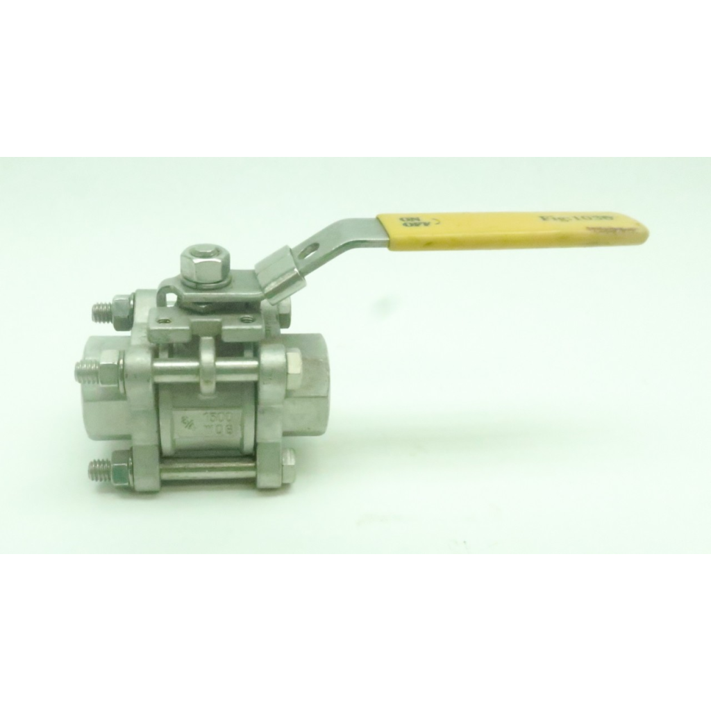 Warren 1030 Manual Socket Weld 3/4in Ball Valve 1500wog