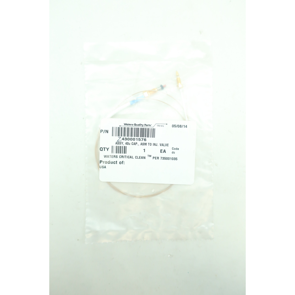 Waters 430001576 Asm To Injection Valve Assembly