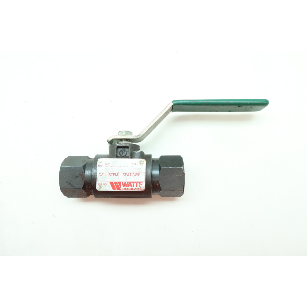 Watts C7380 Manual Ball Valve 1/2in Npt