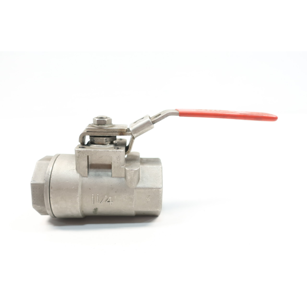 Watts Manual Stainless Ball Valve 1-1/4in Npt