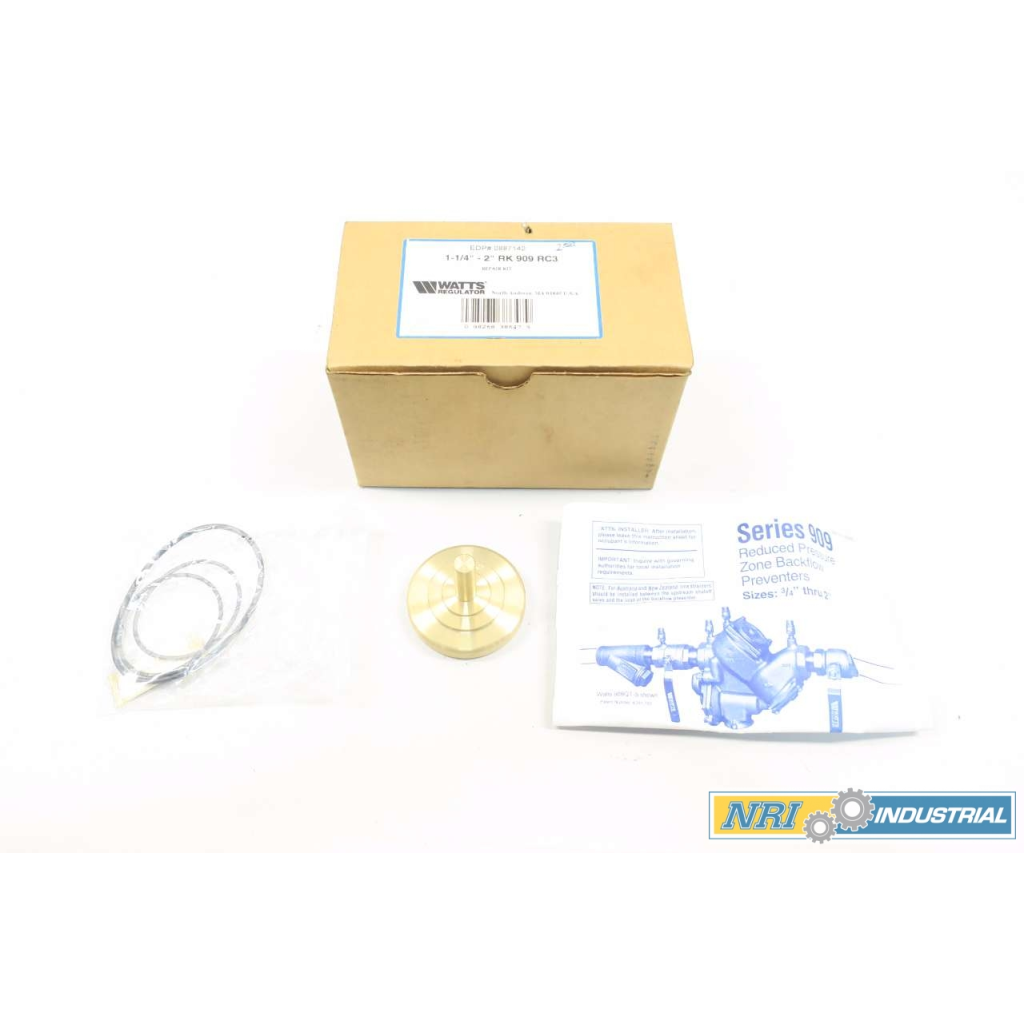 Watts Rk 909 Rc3 0887142 1-1/4 - 2in Valve Repair Kit