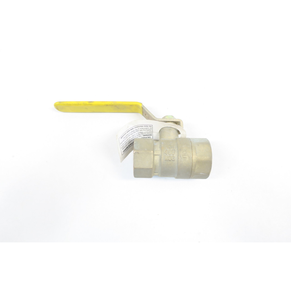 Watts WBV-3 Brass Threaded Ball Valve 1in Npt 400wog