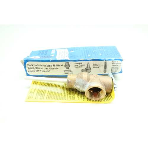 Watts 100XL Bronze Relief Valve 150psi 3/4in Npt