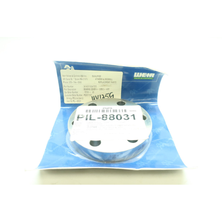 Weir 34143-319-3247-000 Cover Bearing