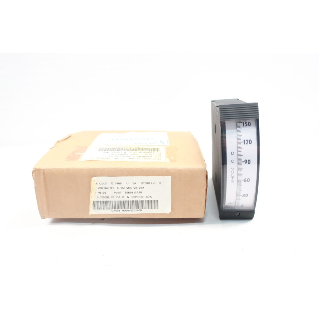 Weschler Instruments 606B413A18 Voltmeter 0-150v-dc