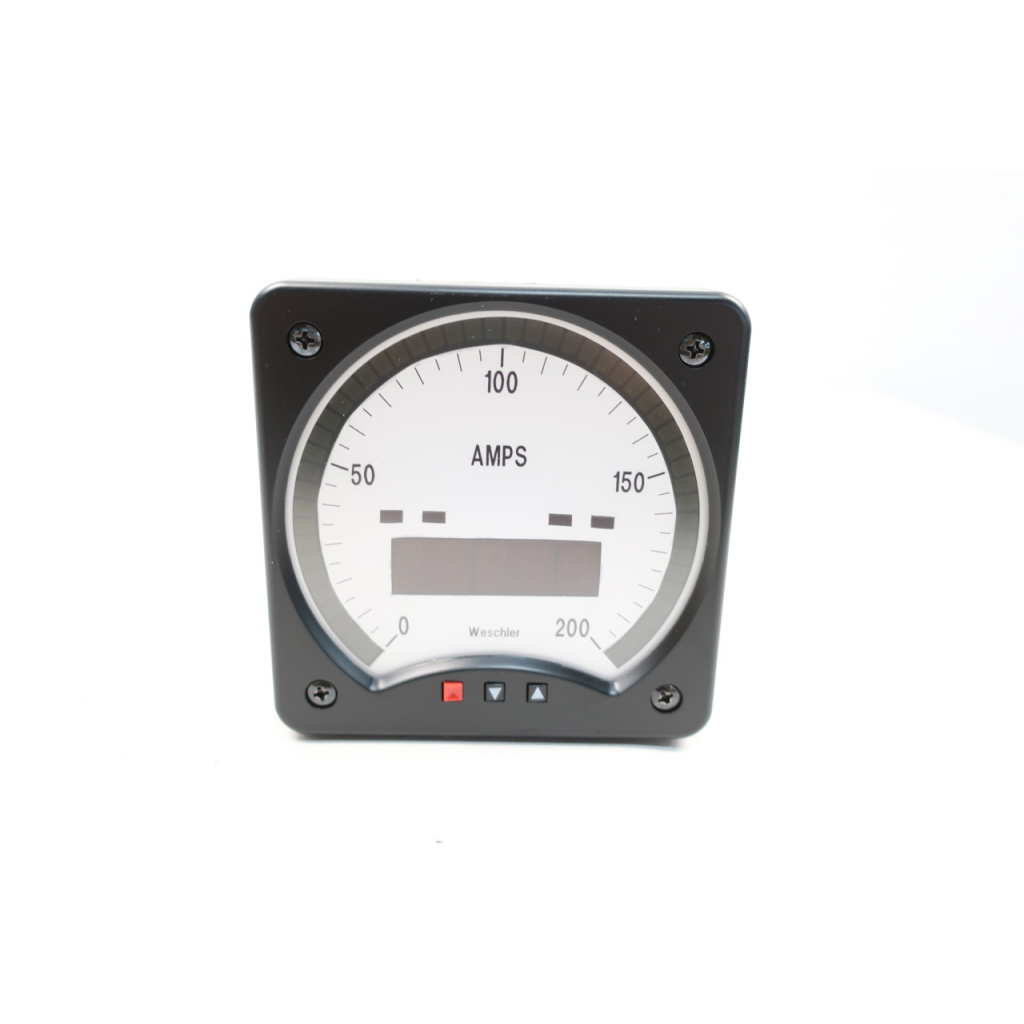 Weschler Instruments B6241TC Ammeter 0-200a Amp