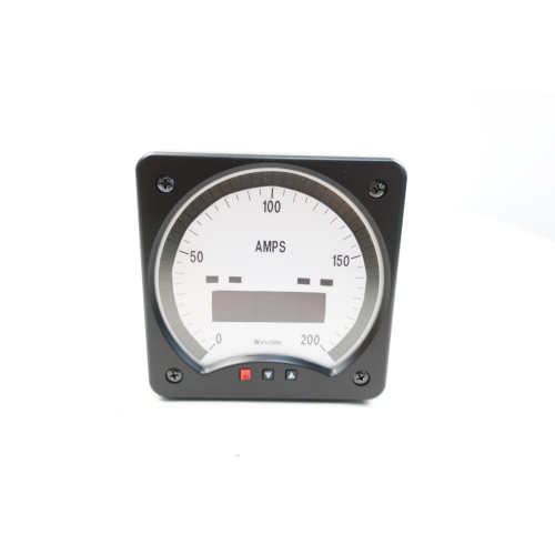 Weschler Instruments B6241TC Ammeter 0-200a Amp