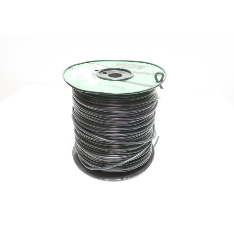 West Penn Wire RG59/U 815 Communications Cable 300v Black 1c 20awg 670ft