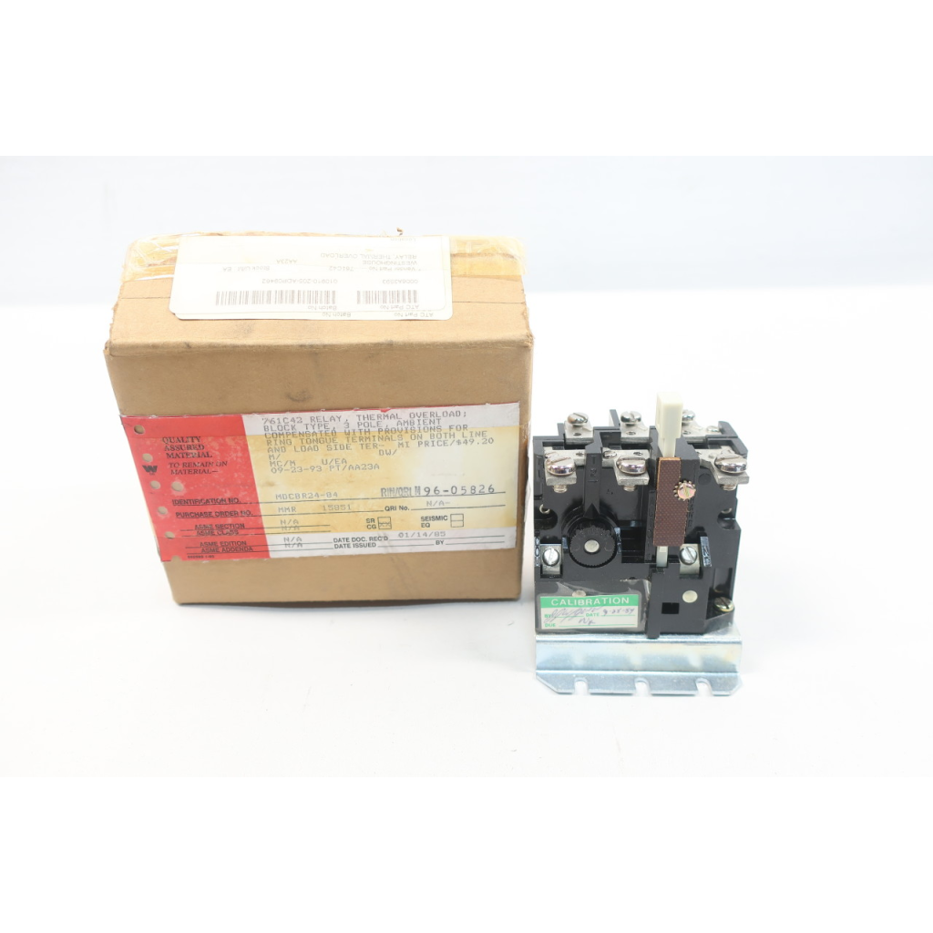 Westinghouse AA23A Thermal Overload Relay 600v