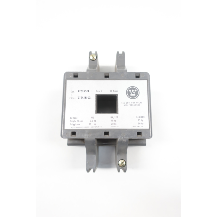 Westinghouse A201K3CA Size 3 Contactor Top Cover