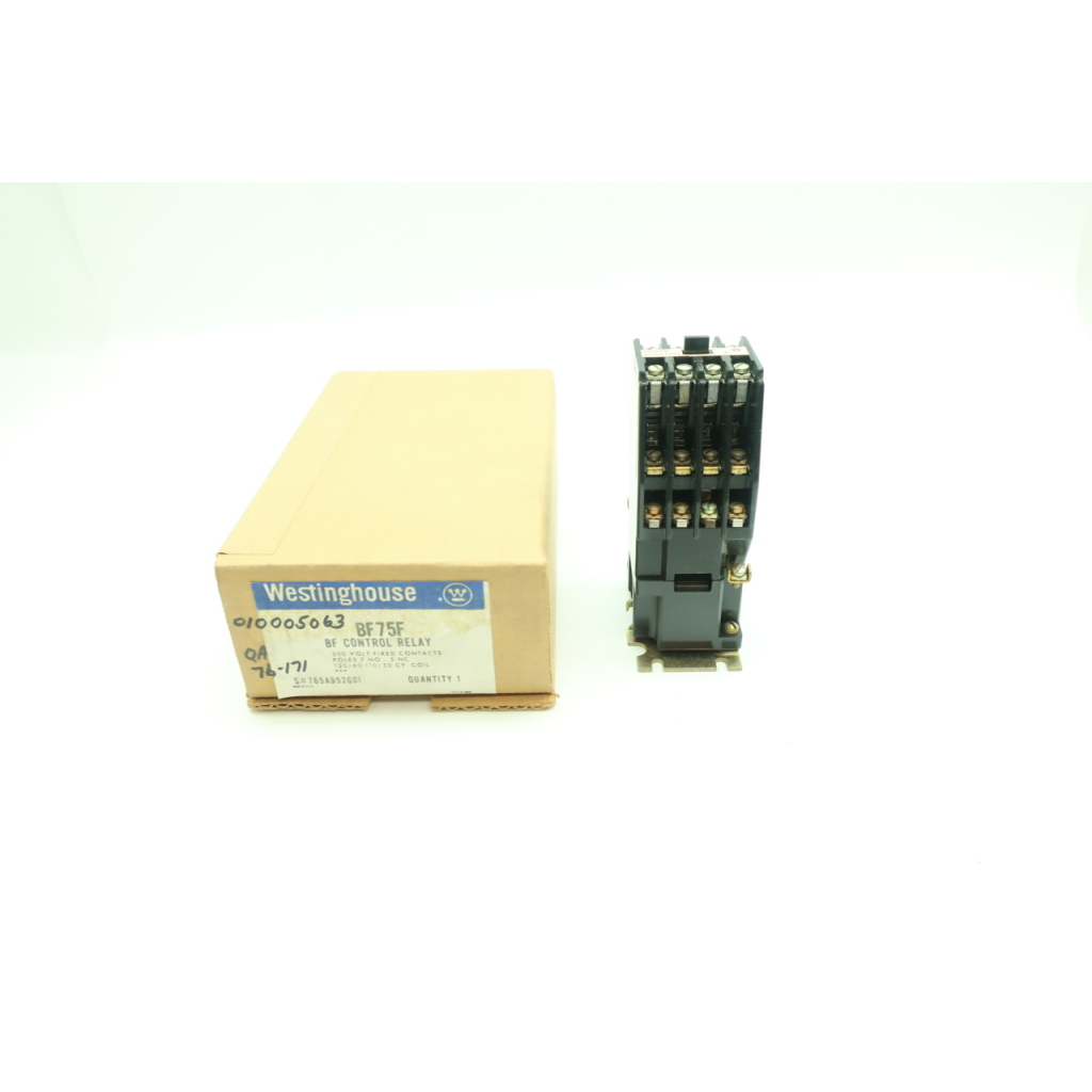 Westinghouse BF75F Industrial Control Relay 120v-ac