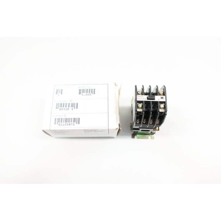 Westinghouse BF33F Model E Control Relay 120v-ac