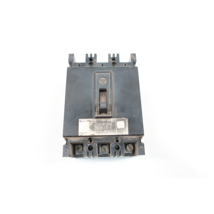 Westinghouse FB3020L Molded Case Circuit Breaker 3p 20a 600v-ac