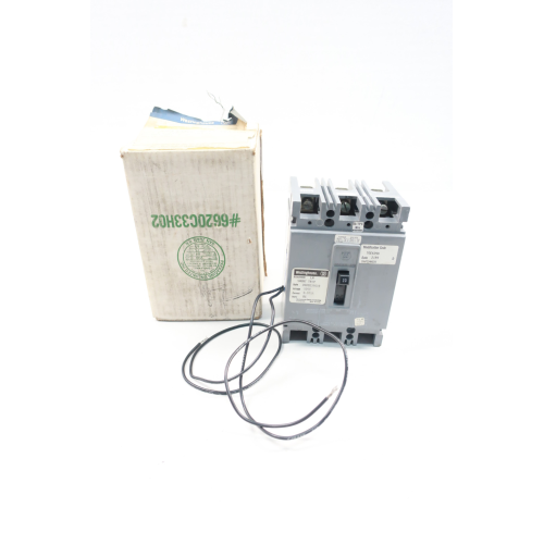 Westinghouse HFB3020L Molded Case Circuit Breaker 3p 20a Amp 600v-ac