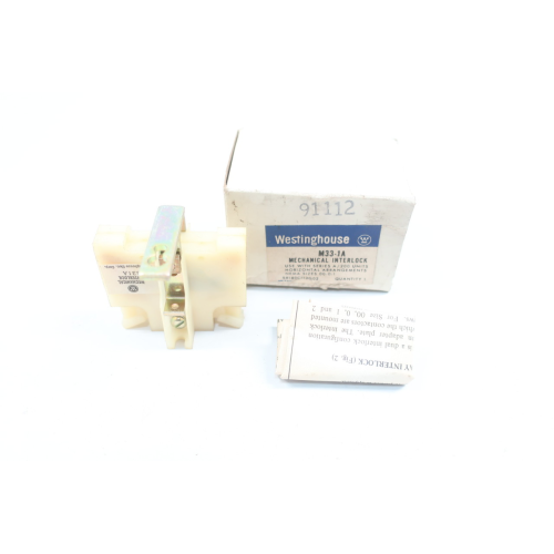 Westinghouse M33-1A Mechanical Interlock Size 00-0-1
