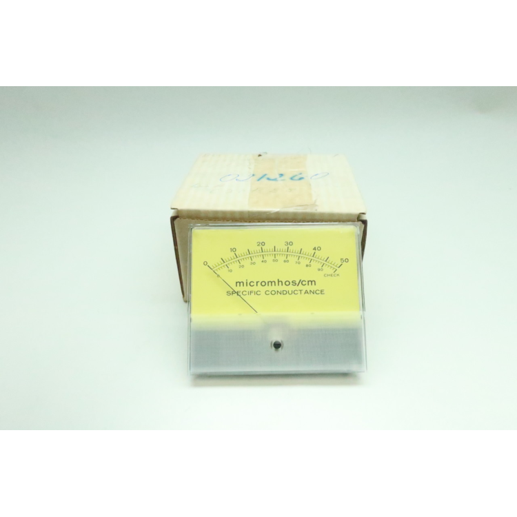Weston 7541 Specific Conductance Panel Meter 0-50