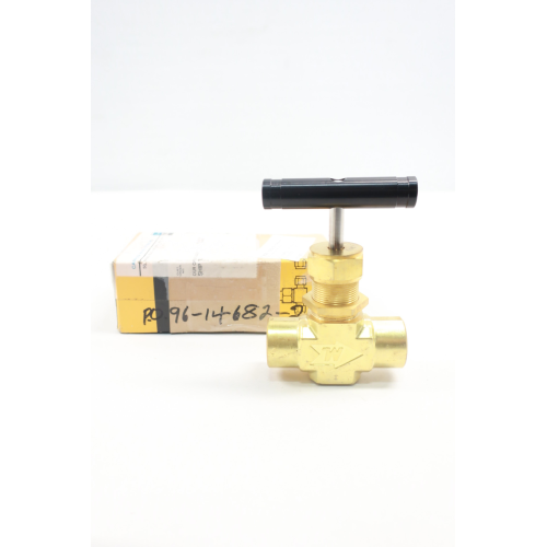 Whitey B-18VF8 Manual Brass Needle Valve 1/2in Npt