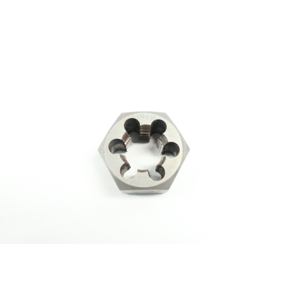 Widell 669195 1-1/8in-7 Hex Hss Die