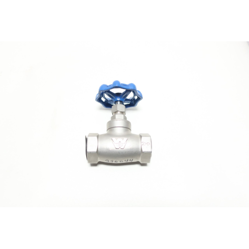 William E Williams S202T316 Globe Valve Manual 200 Stainless Threaded 1in Npt